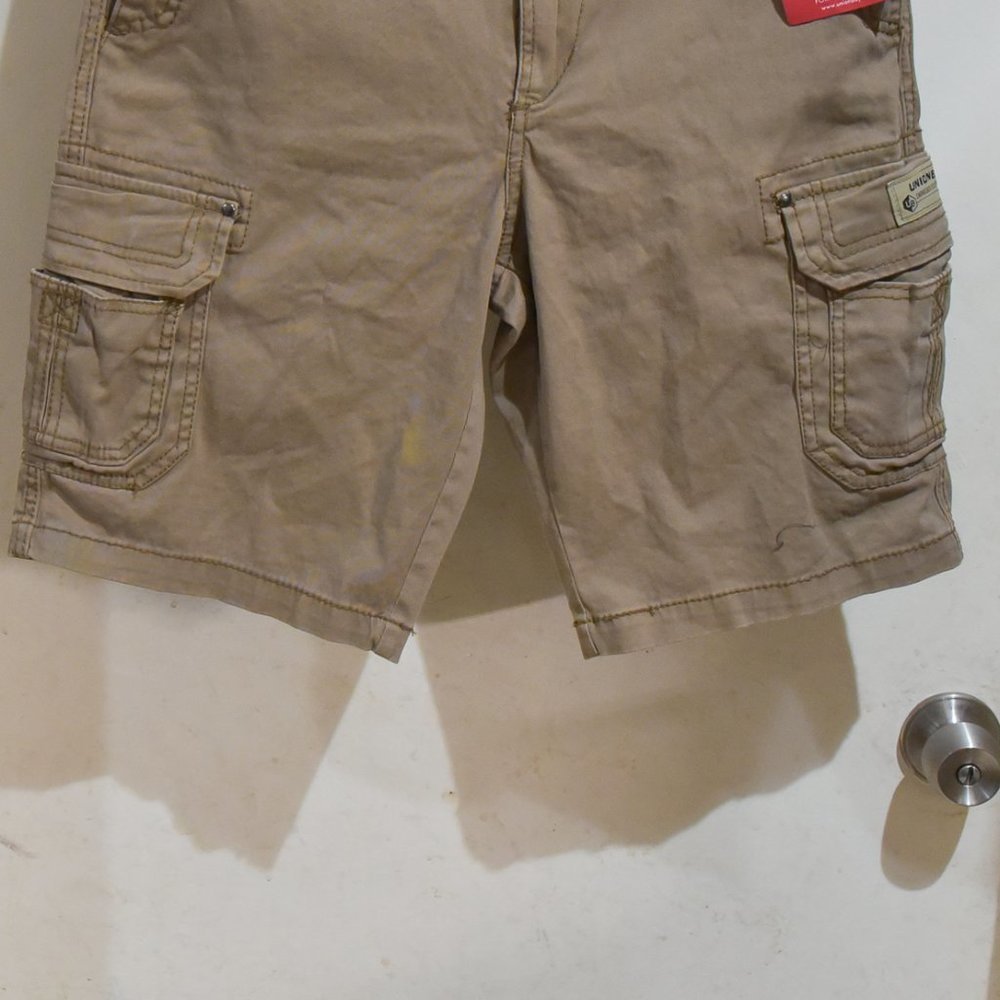 Unionbay Men's Cargo Short size 30 36 38 BROWN - Picture 2 of 7